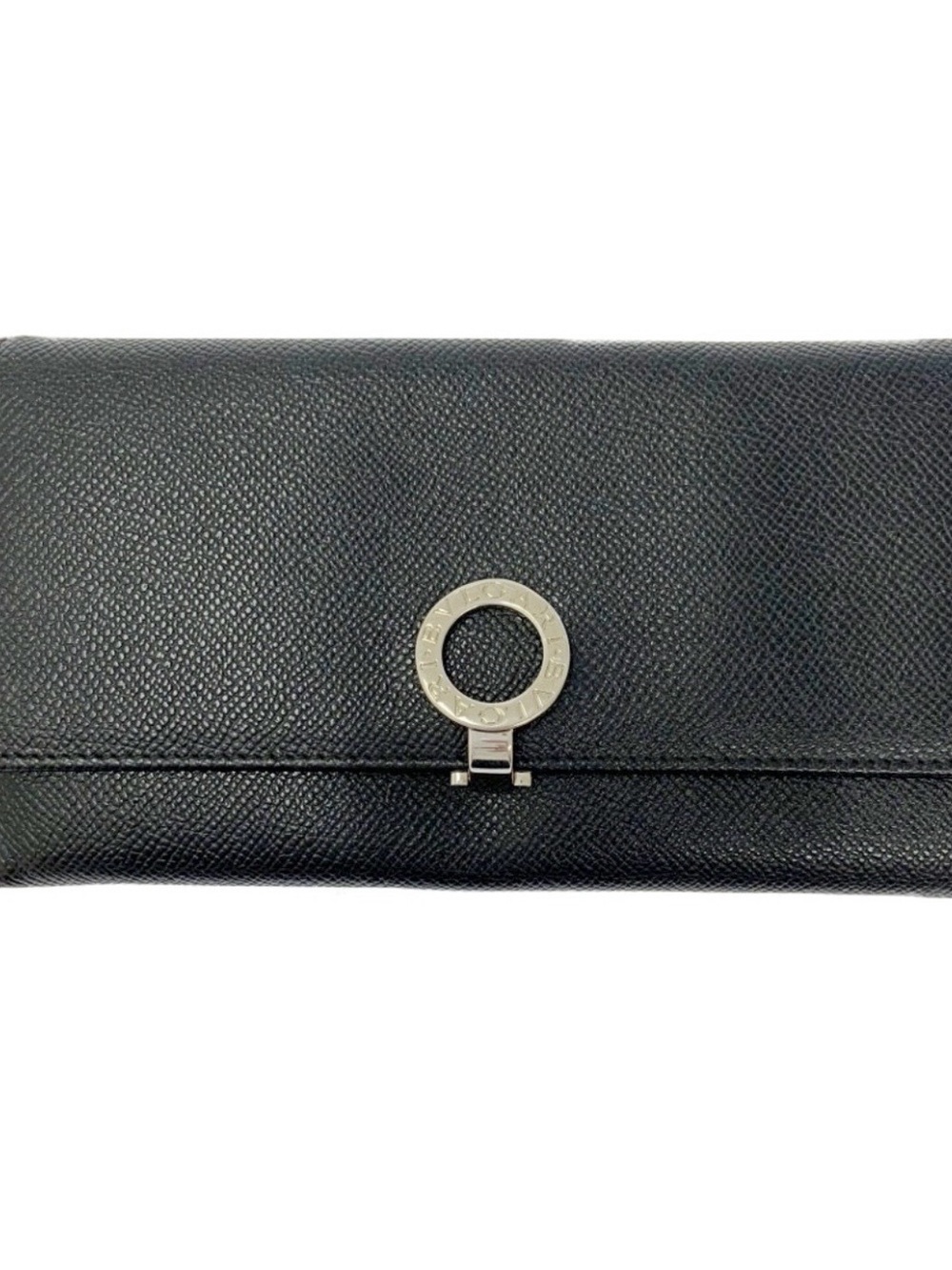 Bvlgari Black Leather Wallet